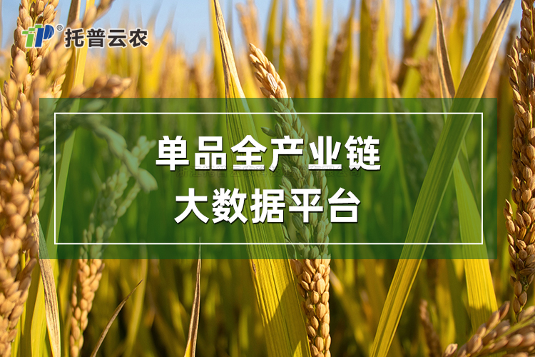 單品全產業鏈大數據平台建設方案